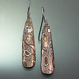 Mokume- Sterling Silver and Mixed Media