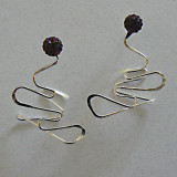 Whimsical Collection- Jacket Earrings- Sterling Silver